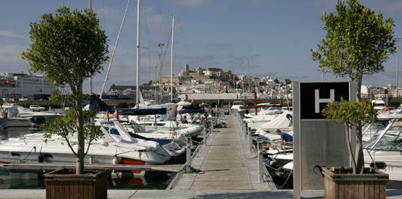 puerto maritimo Ibiza